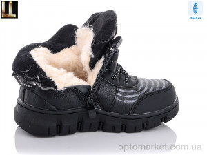 Ботинки детские B170-13 Lilin черный  оптом от Optomarket
