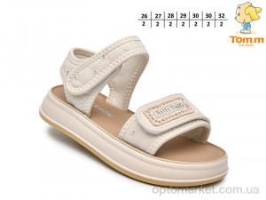 Босоніжки дитячі B1713B TOM.M бежевий оптом от Optomarket