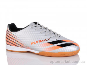 Купить Футбольне взуття дитячі B1720-7 Runmax срібний