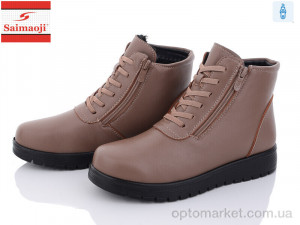 Купить Черевики жіночі B18-8 Saimaoji коричневий