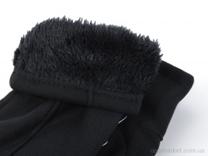 Рукавички жіночі B2-04 black Королева чорний  оптом от Optomarket