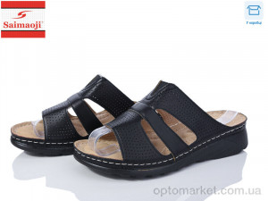 Купить Шльопанці жіночі B2-1 Saimaoji чорний