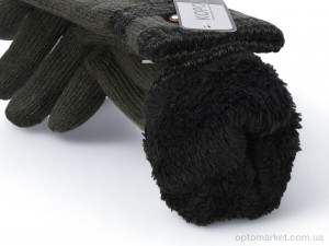 Рукавички чоловічі B2 green Королева зелений  оптом от Optomarket