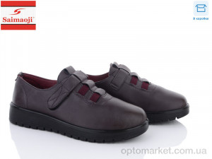Купить Туфлі жіночі B202-10 Saimaoji бордовий