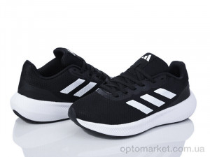 Кросівки жіночі B2520-3 A.idas чорний  оптом от Optomarket