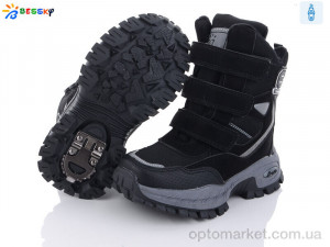 Черевики дитячі B2925-1B льодоступ Bessky чорний  оптом от Optomarket