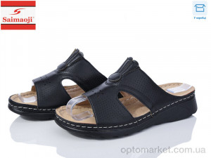 Купить Шльопанці жіночі B3-1 Saimaoji чорний