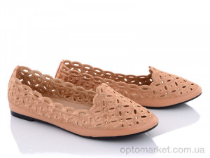 Купить Балетки жіночі B30-3 Baodaogongzhu коричневий