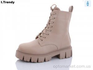 Купить Черевики жіночі B3115-10 Trendy бежевий