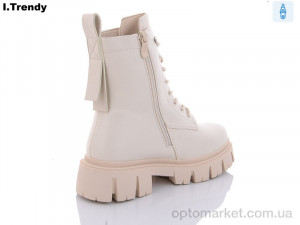 Черевики жіночі B3116-1 Trendy бежевий  оптом от Optomarket