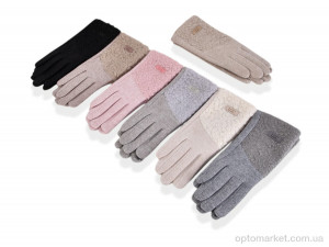 Купить Рукавички жіночі B32-37 (кашемір-тедді) mix Number one мікс