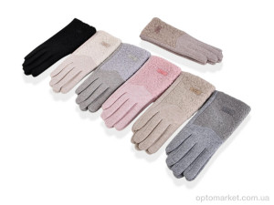 Купить Рукавички жіночі B32-39 (кашемір-тедді) mix Number one мікс