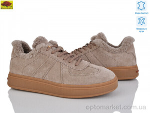 Купить Кросівки жіночі B33-2 Mei De Li коричневий