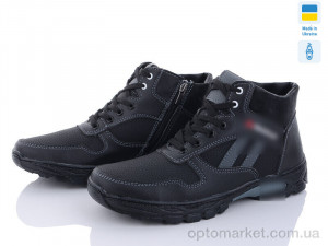 Купить Черевики чоловічі Б33 чорно-сірий Paolla чорний