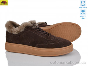 Купить Кросівки жіночі B34-3 Mei De Li коричневий