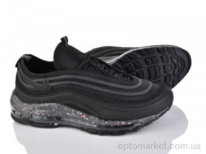 Кросівки жіночі B3976-1 N.ke чорний оптом от Optomarket