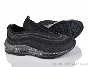 Кросівки жіночі B3976-1 N.ke чорний  оптом от Optomarket