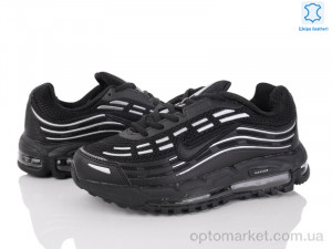 Кросівки чоловічі B4110-5 N.ke чорний  оптом от Optomarket