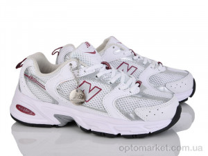 Кросівки жіночі B530-14 N.w balance білий  оптом от Optomarket