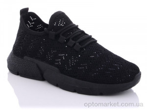 Купить Кросівки жіночі B55-1 Bull чорний