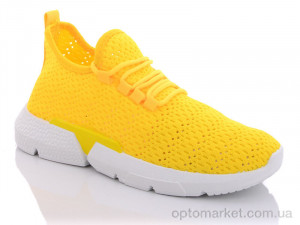Купить Кросівки жіночі B57-5 Bull жовтий