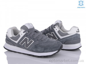 Кросівки жіночі B574-6 N.w balance сірий  оптом от Optomarket