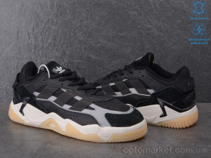 Кросівки унісекс B575-2 світловідбивач A.idas чорний  оптом от Optomarket