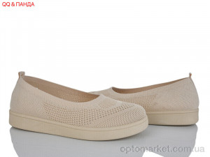 Купить Балетки жіночі B5863-1-2 QQ&Панда бежевий