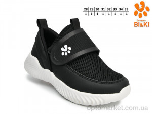 Кросівки дитячі B60037F Bi&Ki чорний  оптом от Optomarket