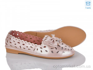 Купить Балетки жіночі B603-5 Fuguiyun рожевий