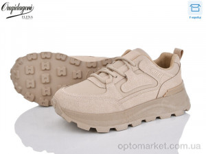 Купить Кросівки жіночі B6618-5 Ouqidageni коричневий