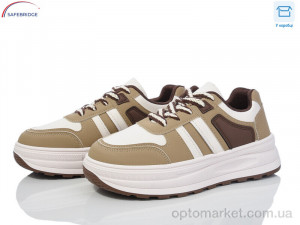 Купить Кросівки жіночі B708-6 Ouqidageni коричневий