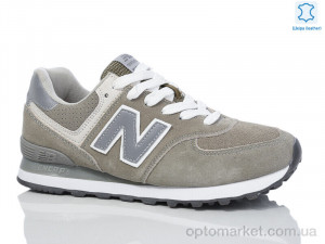 Кросівки жіночі B719-12 N.w balance хакі  оптом от Optomarket