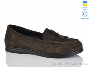 Купить Туфлі жіночі B8 шоколад з чор-п. Sali коричневий