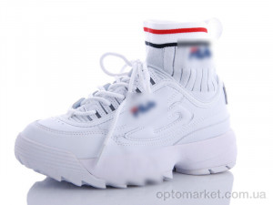 Купить Кросівки жіночі B8012-2 F.la білий