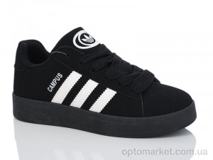 Кросівки жіночі B826-1 Lilin чорний оптом от Optomarket