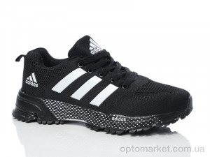 Кросівки жіночі B831-3 black-white A.idas чорний  оптом от Optomarket