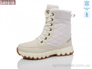 Купить Дутики жіночі B856-4 Sayota бежевий