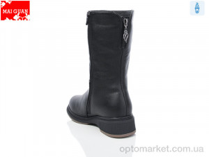 Чоботи жіночі B871-6 Maiguan чорний  оптом от Optomarket