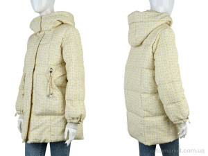 Куртка жіночі B8805 (11952) yellow Diyashi жовтий  оптом от Optomarket