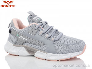 Купить Кросівки жіночі B9003-7 Bonote сірий