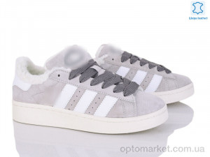 Купить Кросівки унісекс B9745-8 A.idas сірий