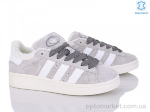 Кросівки унісекс B9745-8 A.idas сірий  оптом от Optomarket