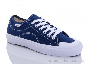 Купить Кеди жіночі B99 blue V-ans синій