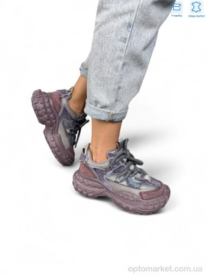 Купить Кросівки жіночі BA1001-1 purple Camille фіолетовий