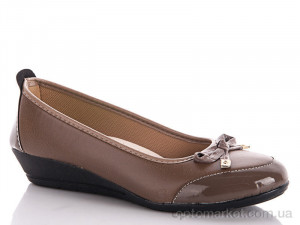 Купить Туфлі жіночі Бабушка бант беж Sultans бежевий