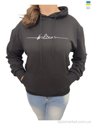 Купить Батник жіночі Батнік жіночий чорний з білим Riza чорний