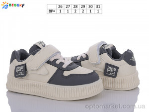Кросівки дитячі BD3370-2B Bessky бежевий  оптом от Optomarket