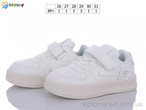 Кросівки дитячі BD3370-6B Bessky білий  оптом от Optomarket