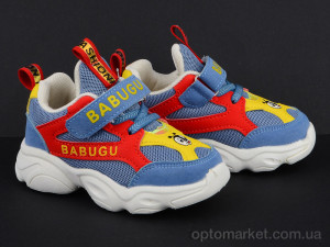 Кросівки дитячі BD82005-22 голубой Babudog синій  оптом от Optomarket